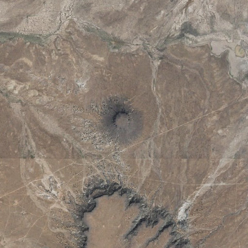 Aerial imagery of First Flat Mesa, AZ