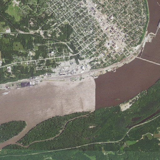 Aerial imagery of Soap Creek, IA
