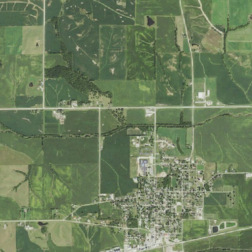 Aerial imagery of Stony Creek, IA