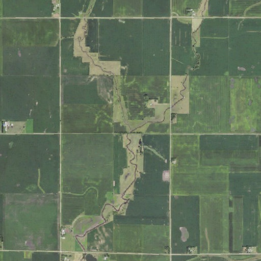 Aerial imagery of West Cedar Creek, IA