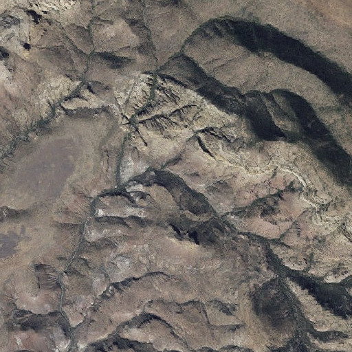Aerial imagery of Fishhook Springs, AZ