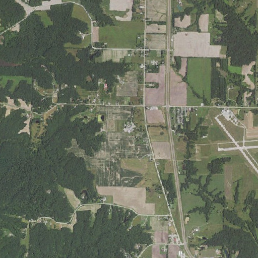 Aerial imagery of Lee County Farm, IA