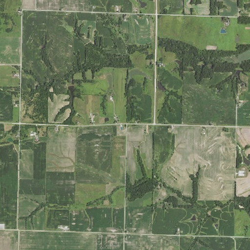 Aerial imagery of Clay, IA