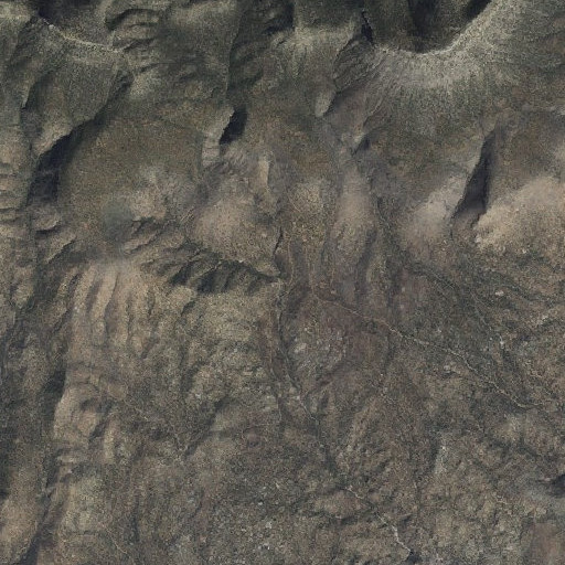 Aerial imagery of Flat Rock Spring, AZ