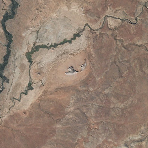 Aerial imagery of Flat Tops, AZ
