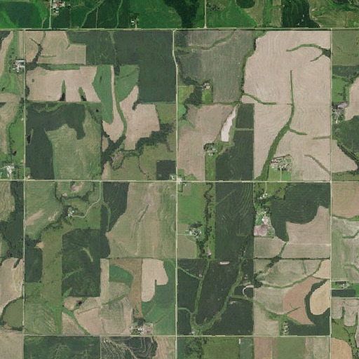 Aerial imagery of Bethlehem School, KS