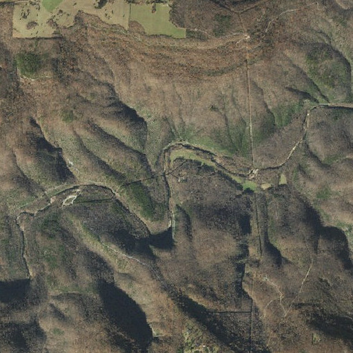 Aerial imagery of Camp Orr, AR