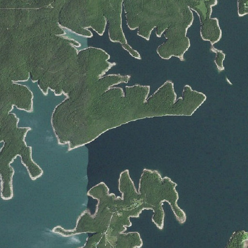Aerial imagery of Cane Bottom Bluff, AR