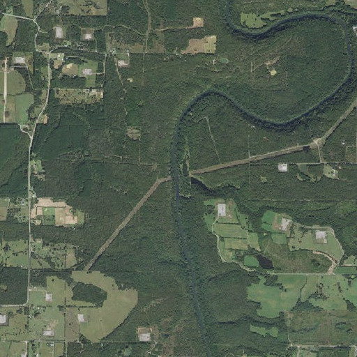 Aerial imagery of Cedar Branch, AR