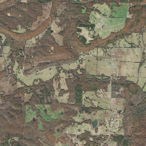 Aerial imagery of Cedar Creek, AR