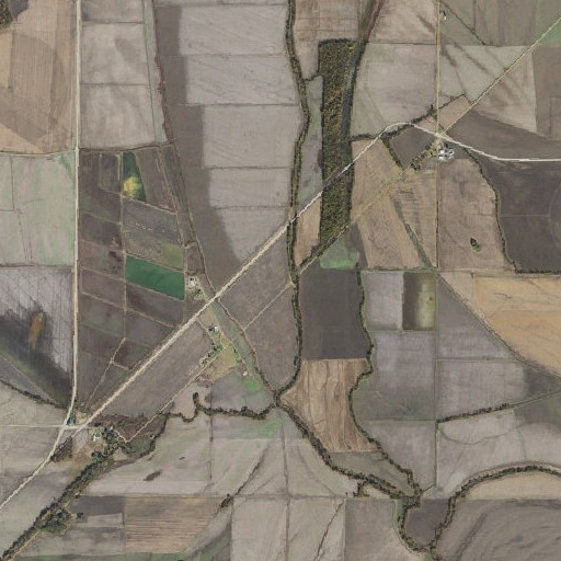 Aerial imagery of Chatfield School, AR