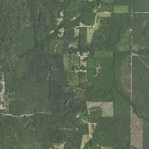 Aerial imagery of Child School, AR