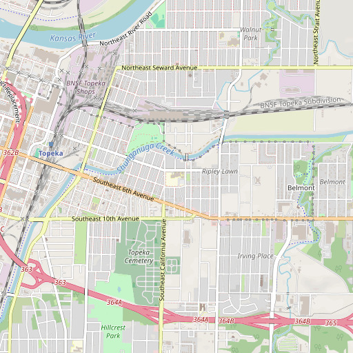 OpenStreetMap map of Scott Computer Technology Magnet School, KS