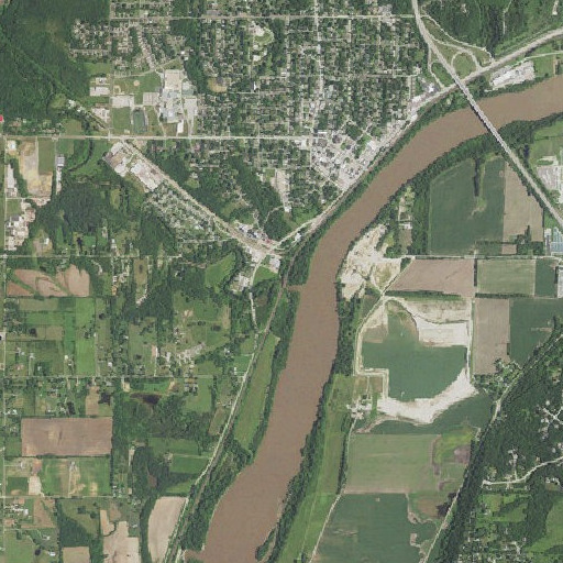 Aerial imagery of Spring Creek, KS