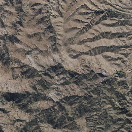 Aerial imagery of Fourmile Springs, AZ