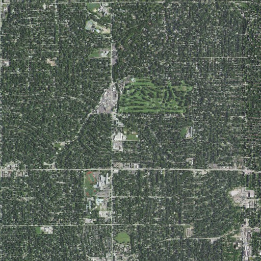 Aerial imagery of Windsor Park, KS