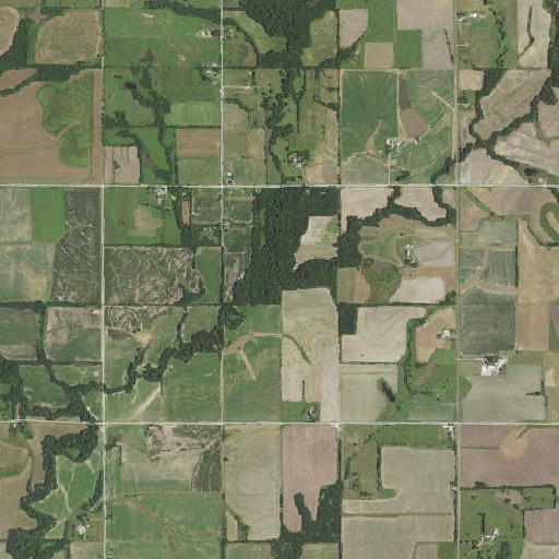 Aerial imagery of Spring Creek, KS