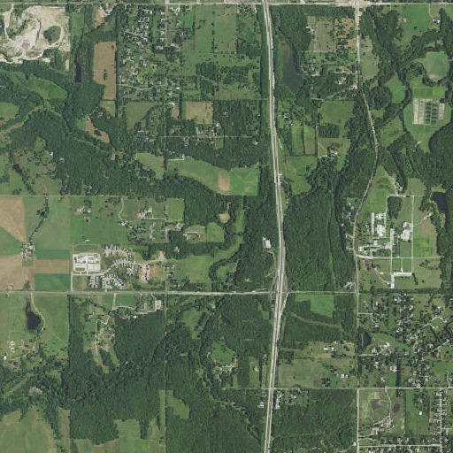 Aerial imagery of Wolf Creek, KS