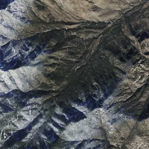 Aerial imagery of Adams Flat, AZ