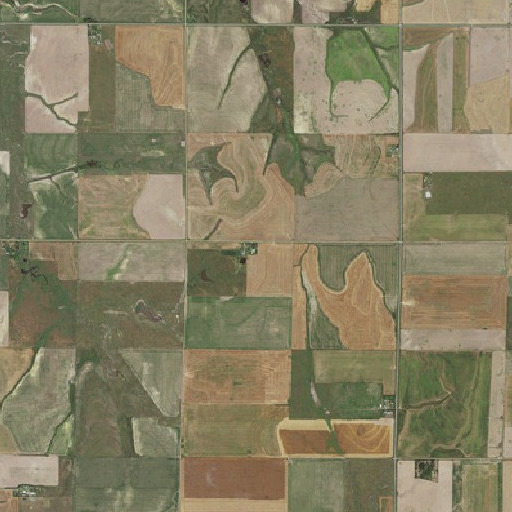Aerial imagery of Webb (historical), KS