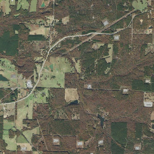 Aerial imagery of Cunningham Creek, AR