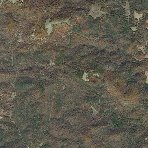 Aerial imagery of Cypert Mountain, AR