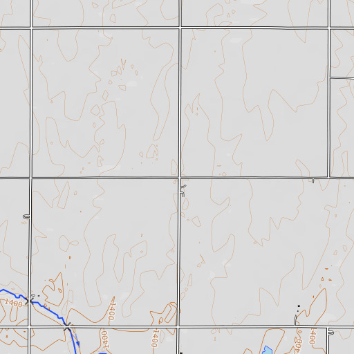 OpenTopoMap map of Silverfeld School (historical), KS