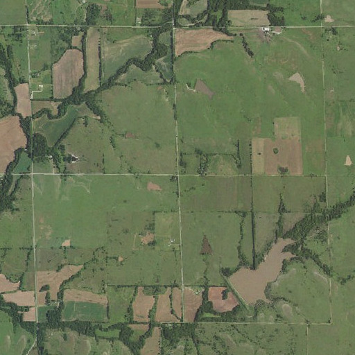 Aerial imagery of Summit School (historical), KS
