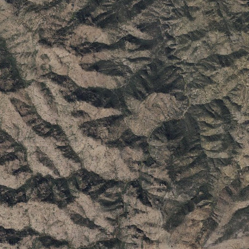 Aerial imagery of French Gap, AZ