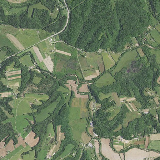 Aerial imagery of Trace Fork, KY
