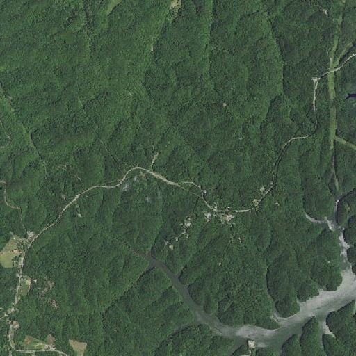 Aerial imagery of Agee Ridge, KY
