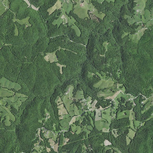 Aerial imagery of Arabs Fork, KY