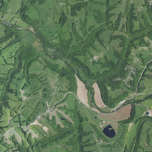 Aerial imagery of Ball Branch, KY