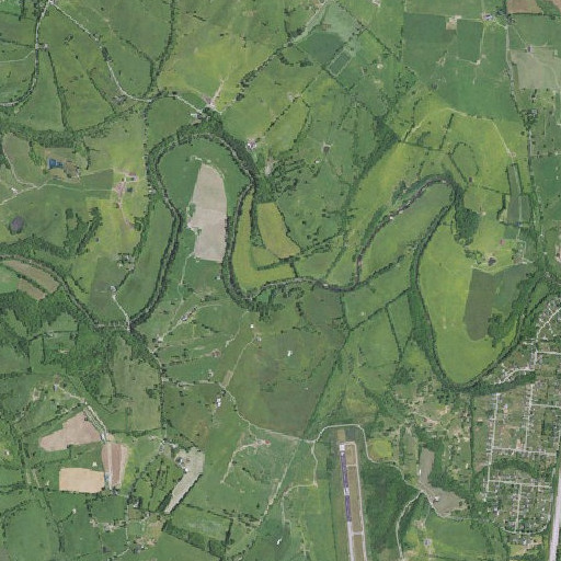 Aerial imagery of Ballard Branch, KY
