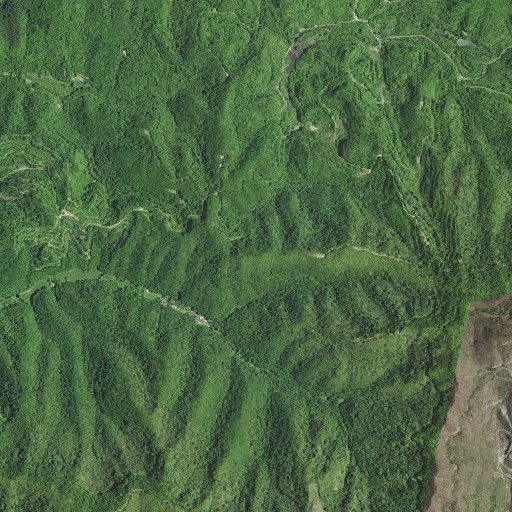 Aerial imagery of Barn Ridge, KY