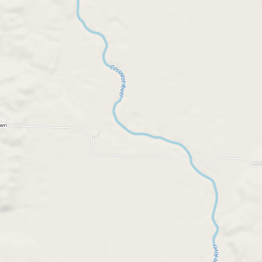 OpenStreetMap map of Dry Creek, AR