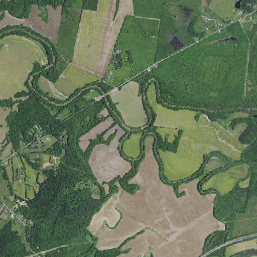 Aerial imagery of Beech Fork, KY