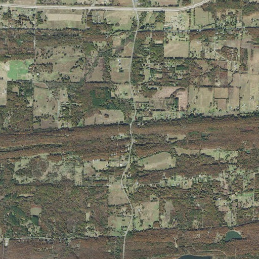 Aerial imagery of Duncan Gap, AR