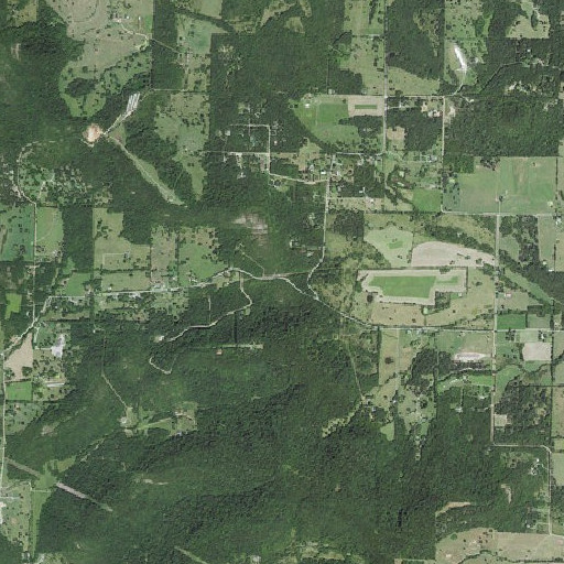 Aerial imagery of Duncan Gap, AR