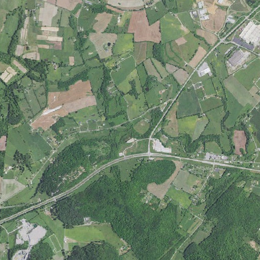 Aerial imagery of Big Spring Branch, KY
