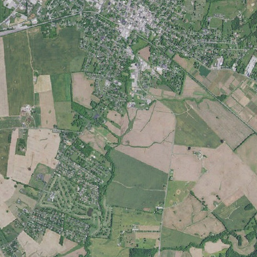 Aerial imagery of Big Spring Branch, KY
