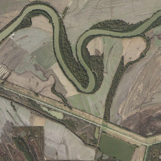 Aerial imagery of Eagle Point, AR