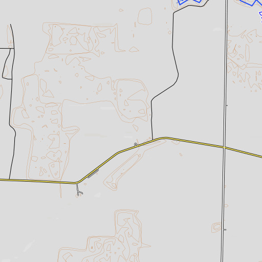 OpenTopoMap map of Eagle School, AR