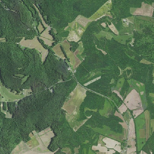 Aerial imagery of Blue Cut, KY