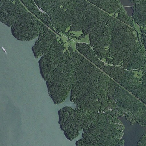 Aerial imagery of Brown Spring, KY