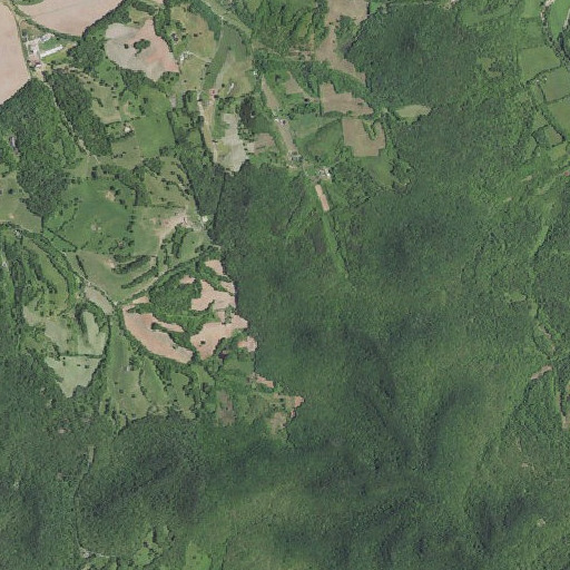 Aerial imagery of Buffalo Lick Knob, KY