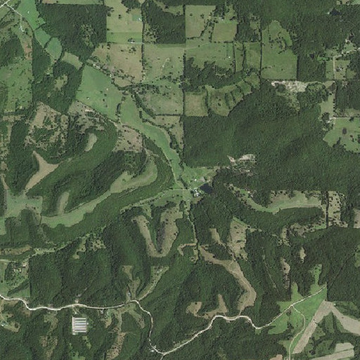 Aerial imagery of Elixir Hollow, AR