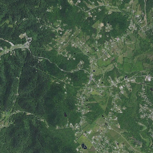 Aerial imagery of Cahill Knob, KY