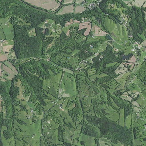Aerial imagery of Cane Run, KY