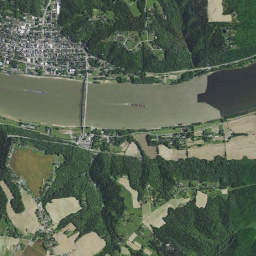 Aerial imagery of Canip Creek, KY